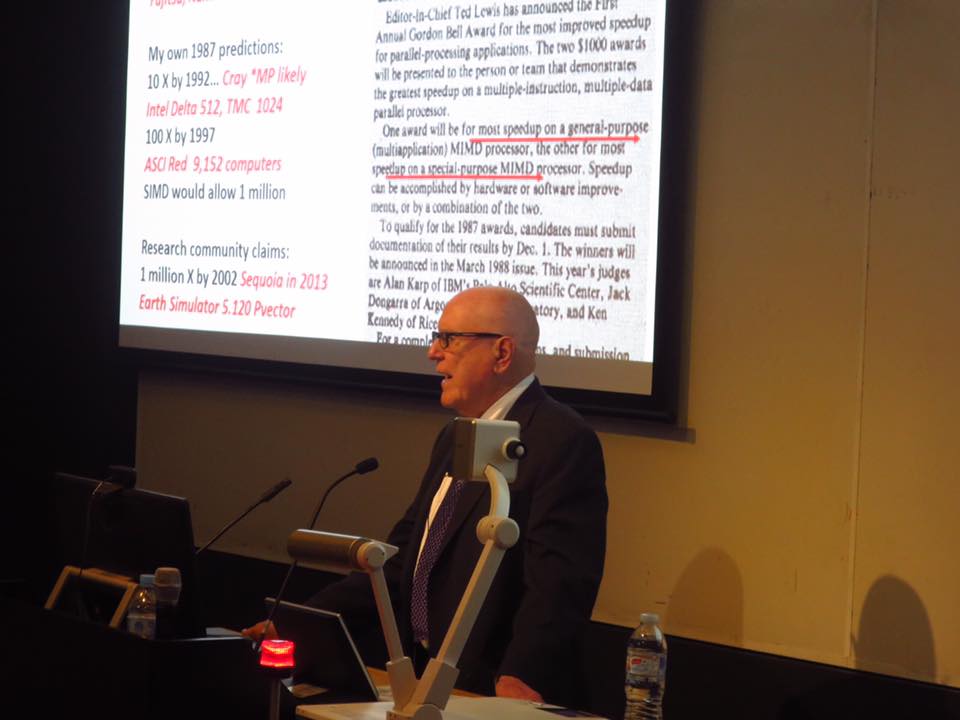 Gordon Bell talk at the University of Sydney